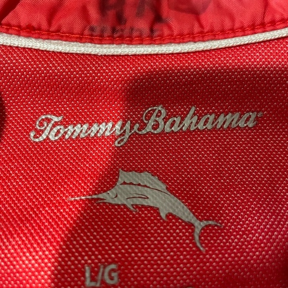 Large Men’s tommy bahama polo shirt red large - Picture 3 of 3